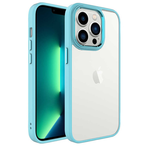 iPhone 14 Pro Kılıf Şeffaf Arka Yüz Kamera Yükseltili Silikon Pazarplus