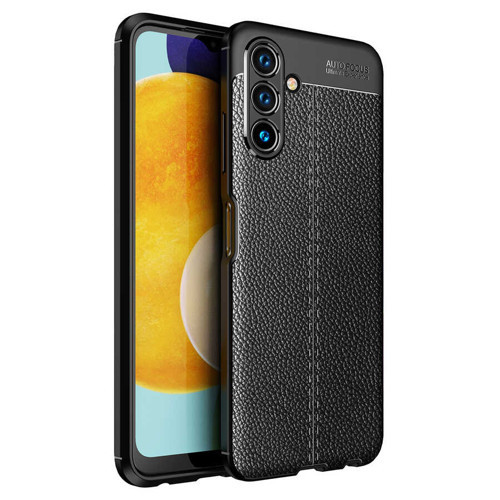 Galaxy A04S Kılıf Deri Görünümlü Silikon Kamera Korumalı Üstün Koruma Pazarplus