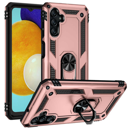Galaxy A04S Kılıf Kamera Koruyucu Manyetik Standlı Tank Koruma Pazarplus