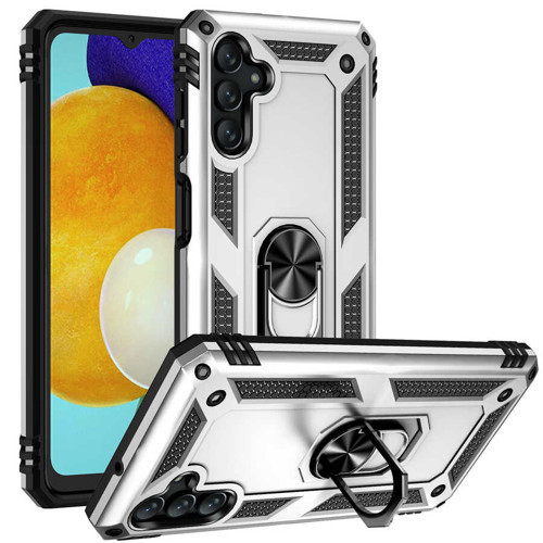Galaxy A04S Kılıf Kamera Koruyucu Manyetik Standlı Tank Koruma Pazarplus