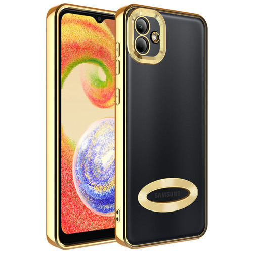 Galaxy A04 Kılıf Kamera Lens Korumalı Logo Gösteren İnce Hafif Pazarplus