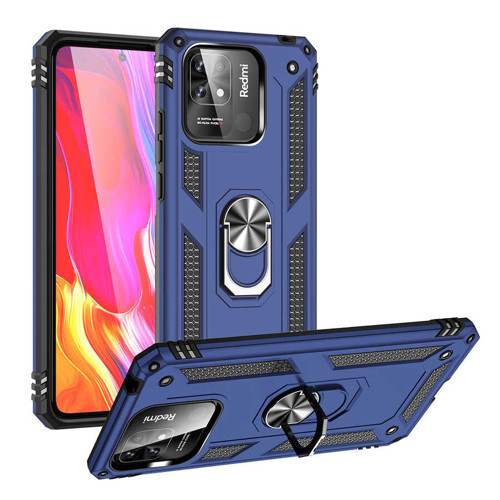 Xiaomi Poco C40 Kılıf Kamera Koruyucu Manyetik Standlı Tank Koruma Pazarplus