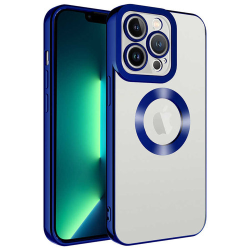 iPhone 14 Pro Max Kılıf Kamera Lens Korumalı Logo Gösteren İnce Hafif