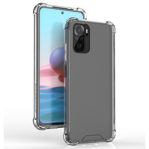 Xiaomi Redmi Note 10S Kılıf Darbe Önleyici Anti Shock Özellikli Kamera Korumalı Silikon