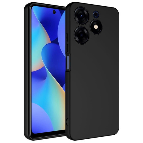 Tecno Spark 10 Pro Kılıf Yumuşak Silikon Kamera Korumalı Lansman