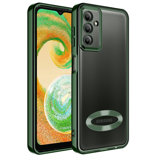 Galaxy A14 Kılıf Kamera Lens Korumalı Logo Gösteren İnce Hafif