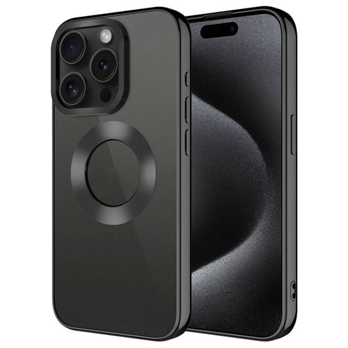 iPhone 15 Pro Kılıf Kamera Lens Korumalı Logo Gösteren İnce Hafif