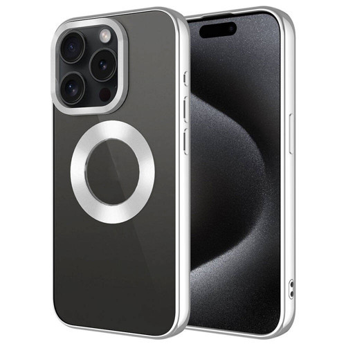 iPhone 15 Pro Kılıf Kamera Lens Korumalı Logo Gösteren İnce Hafif
