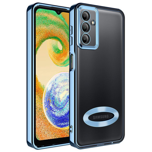 Galaxy A14 Kılıf Kamera Lens Korumalı Logo Gösteren İnce Hafif
