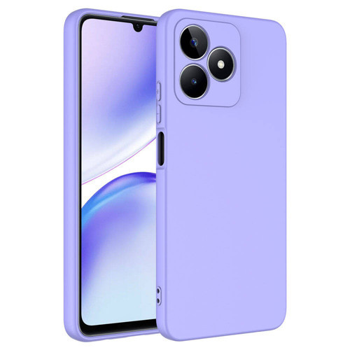 Realme C53 Kılıf Yumuşak Silikon Kamera Korumalı Lansman