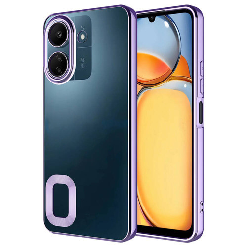 Xiaomi Redmi 13C Kılıf Kamera Lens Korumalı Logo Gösteren İnce Hafif