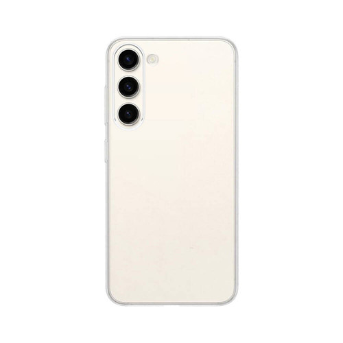 Galaxy S23 Kılıf Ultra İnce Sararmaz Sert Mika Kamera Yükseltili