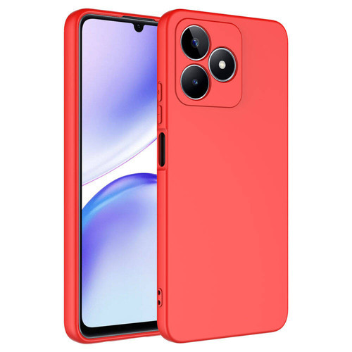 Realme C53 Kılıf Yumuşak Silikon Kamera Korumalı Lansman