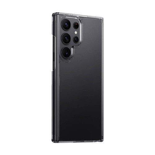 Galaxy S24 Ultra Kılıf Ultra İnce Sararmaz Sert Mika Kamera Yükseltili