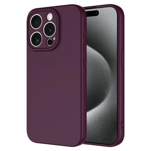 iPhone 15 Pro Kılıf Yumuşak Silikon Kamera Korumalı Lansman