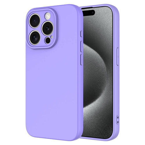 iPhone 15 Pro Kılıf Yumuşak Silikon Kamera Korumalı Lansman