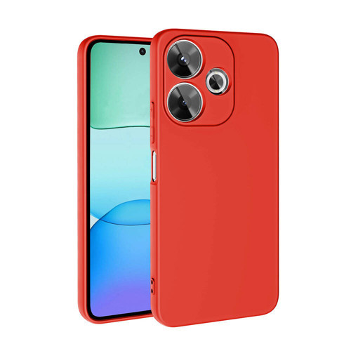Xiaomi Redmi 13 4G Kılıf Yumuşak Silikon Kamera Korumalı Lansman