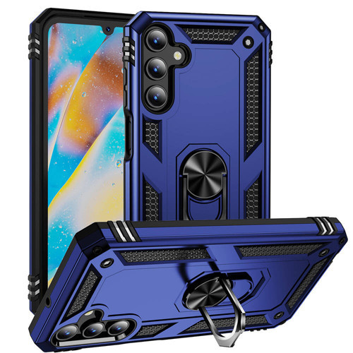 Galaxy A15 Kılıf Kamera Koruyucu Manyetik Standlı Tank Koruma