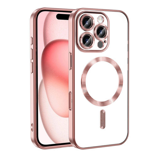 iPhone 16 Pro Kılıf MagSafe Kamera Lens Korumalı Logo Gösteren İnce Hafif