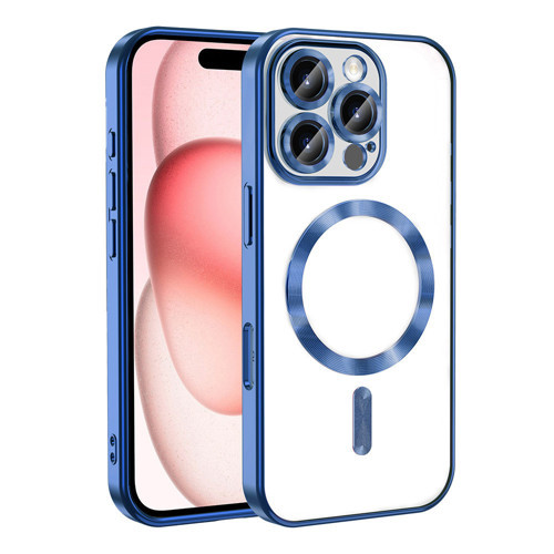iPhone 16 Pro Kılıf MagSafe Kamera Lens Korumalı Logo Gösteren İnce Hafif