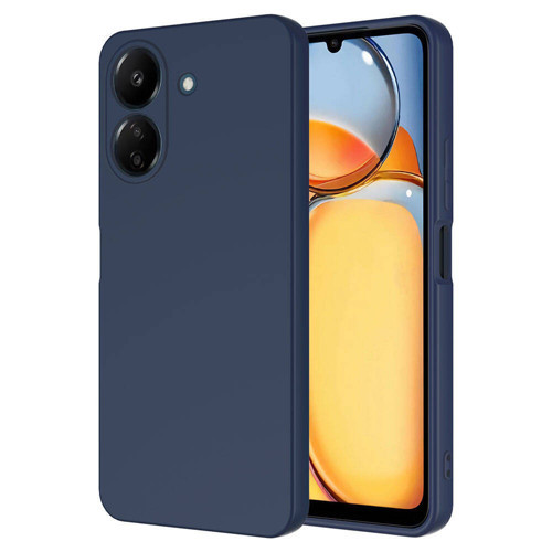 Xiaomi Redmi 13C Kılıf Yumuşak Silikon Kamera Korumalı Lansman