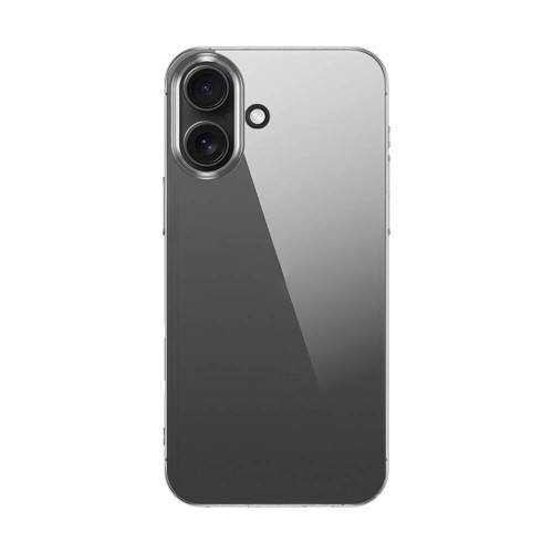 iPhone 16 Plus Kılıf Ultra İnce Sararmaz Sert Mika Kamera Yükseltili