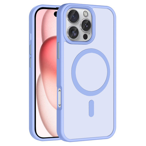 iPhone 16 Pro Kılıf MagSafe Destekli Kamera Yükseltili Silikon Mat Parmak İzi Tutmayan