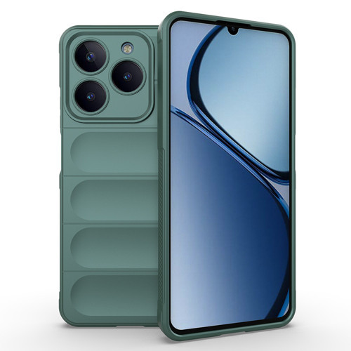 Realme C63 Kılıf Kamera Korumalı Esnek Silikon Parmak Şeritli