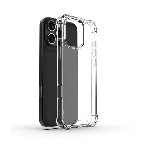 iPhone 16 Pro Kılıf Darbe Önleyici Anti Shock Özellikli Kamera Korumalı Silikon