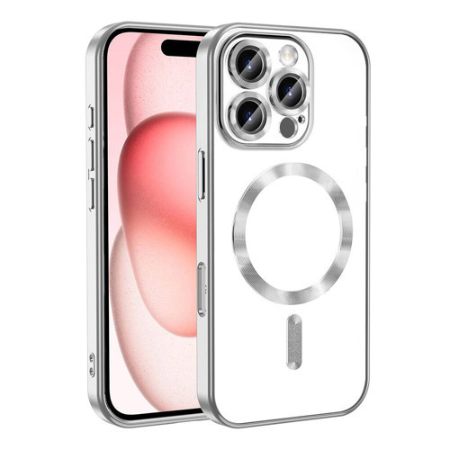 iPhone 16 Pro Kılıf MagSafe Kamera Lens Korumalı Logo Gösteren İnce Hafif