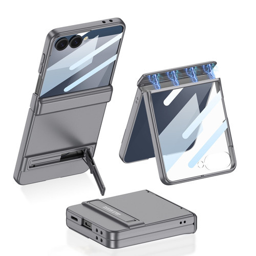 Galaxy Z Flip 7 Kılıf Kıpta Standlı Kılıf