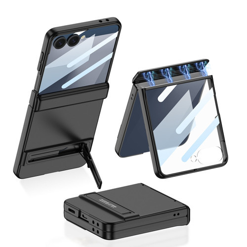 Galaxy Z Flip 7 Kılıf Kıpta Standlı Kılıf