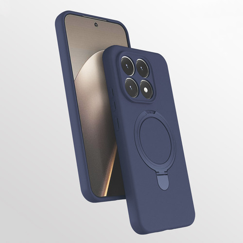 Xiaomi 15T Kılıf 360 Derece Döner Standlı MagSafe Kamera Lens Korumalı Silikon