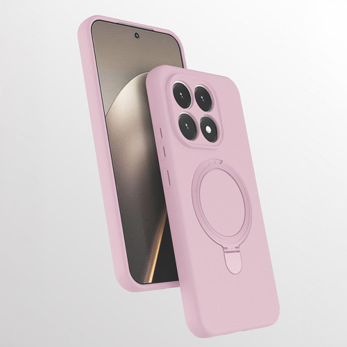Xiaomi 15T Kılıf 360 Derece Döner Standlı MagSafe Kamera Lens Korumalı Silikon