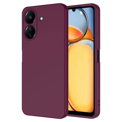 Xiaomi Redmi 13C Kılıf Yumuşak Silikon Kamera Korumalı Lansman
