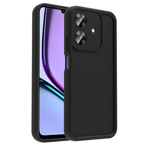 Realme Note 60 Kılıf Kamera Korumalı Kalın Silikon Üstün Koruma