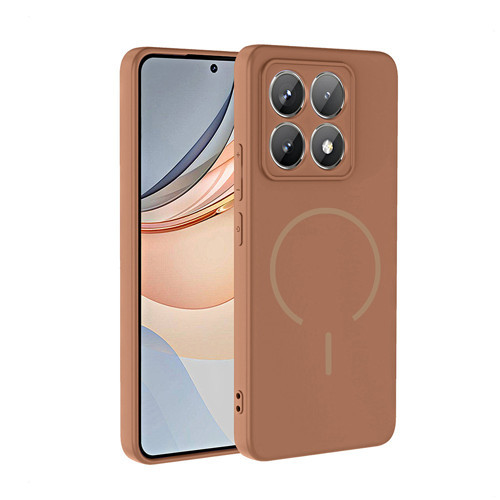 Xiaomi 14T Pro Kılıf MagSafe Destekli Kamera Korumalı Yumuşak Silikon