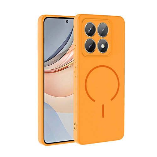 Xiaomi 14T Kılıf MagSafe Destekli Kamera Korumalı Yumuşak Silikon