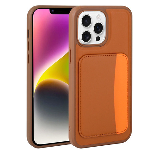 iPhone 16 Pro Kılıf Kartlıklı Kamera Yükseltili Silikon