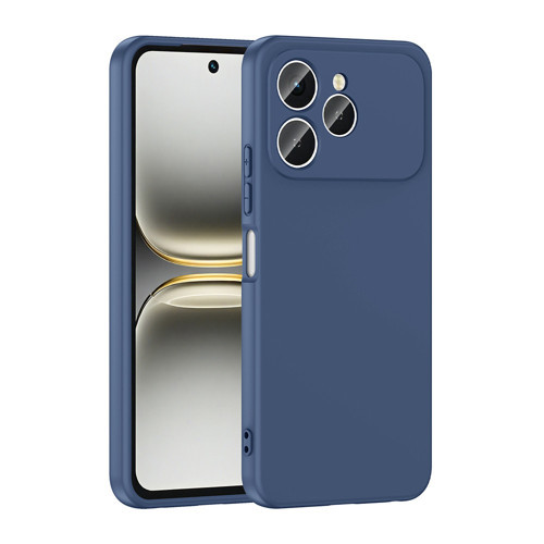 Tecno Spark 40 Kılıf Yumuşak Silikon Kamera Korumalı Lansman