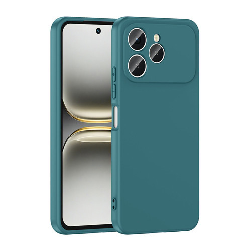 Tecno Spark 40 Kılıf Yumuşak Silikon Kamera Korumalı Lansman