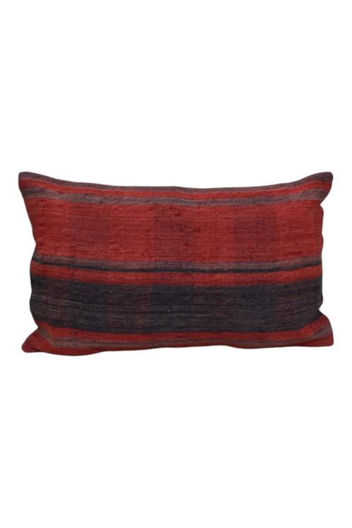 El Dokuma Lumbar Kilim Kırlent Yastık Kılıfı 1535 - Yeni - Çok Renkli
