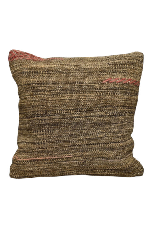 El Dokuma Kilim Kırlent Yastık Kılıfı 1517 - Yeni - Çok Renkli
