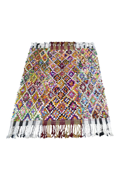 El Dokuma Reyhanlı Adana Tülü Yün Kilim 1736 - Yeni - Çok Renkli