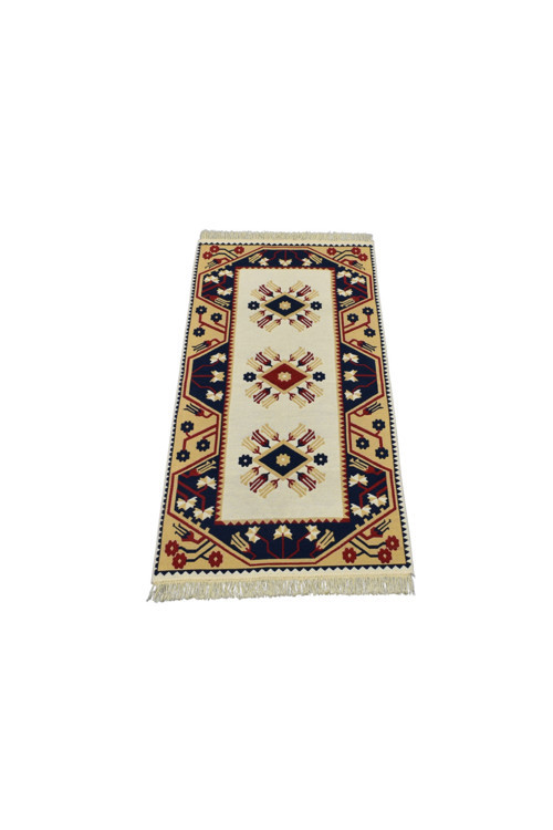 Çift Yüzlü Makine Kilim 0662 - Yeni - Çok Renkli