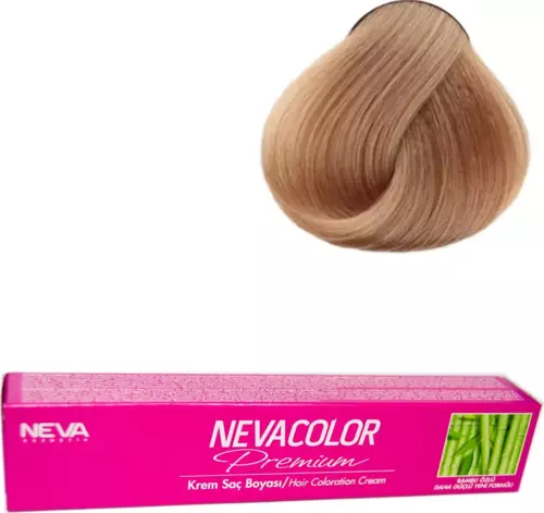 Nevacolor Tüp Boya  9.1 Küllü Çok Açık Kumral + Sıvı oksidan