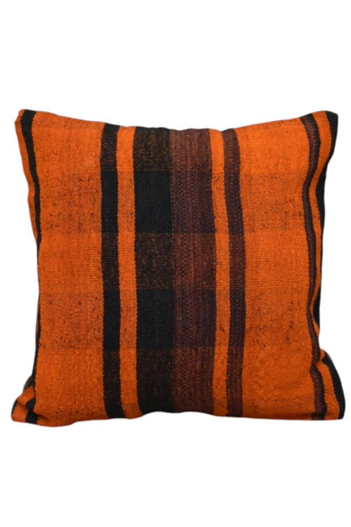 El Dokuma Dekoratif Kilim Kırlent Yastık Kılıfı 0974 - Yeni - Çok Renkli
