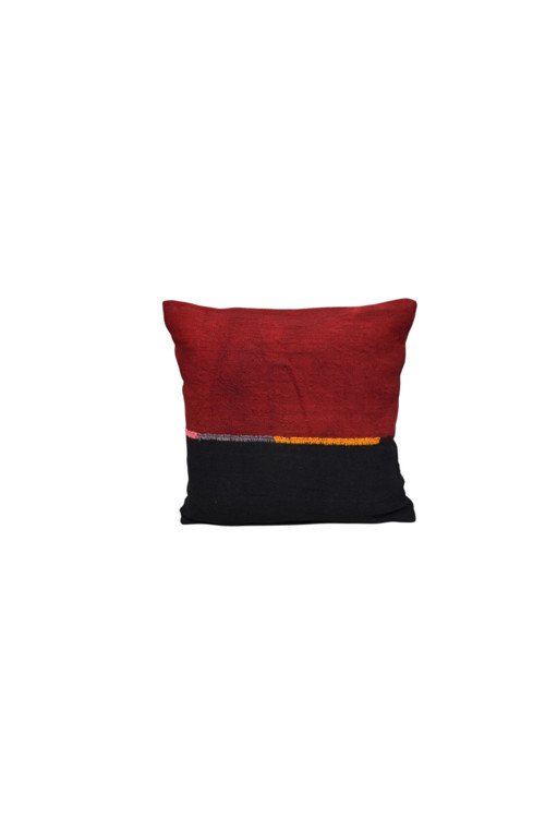 El Dokuma Kilim Kırlent Yastık Kılıfı 0258 - Yeni - Çok Renkli