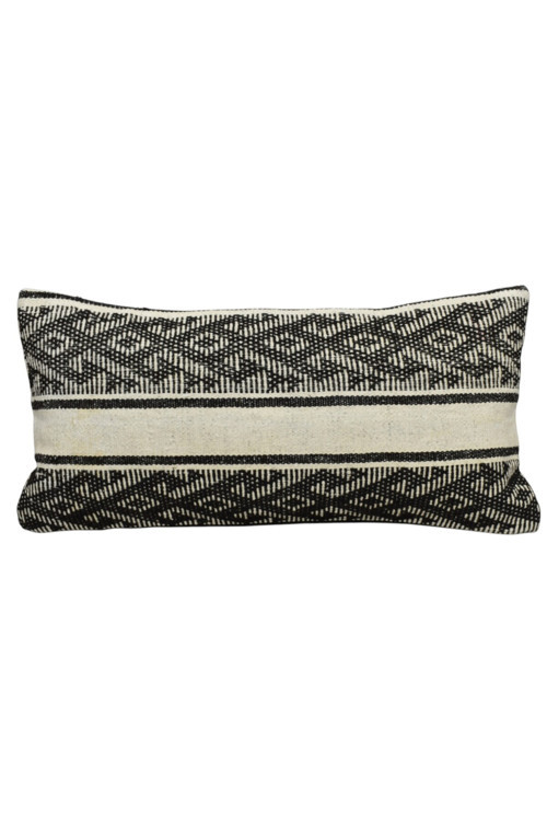 El Dokuma Dekoratif Lumbar Kilim Kırlent Yastık Kılıfı 1350 - Yeni - Çok Renkli