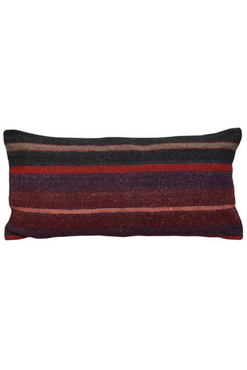El Dokuma Dekoratif Lumbar Kilim Kırlent Yastık Kılıfı 1069 - Yeni - Çok Renkli